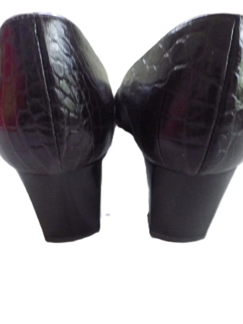 Vintage Talbots Black Leather 
